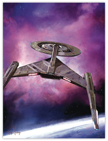"USS Discovery"  ---  Lithograph